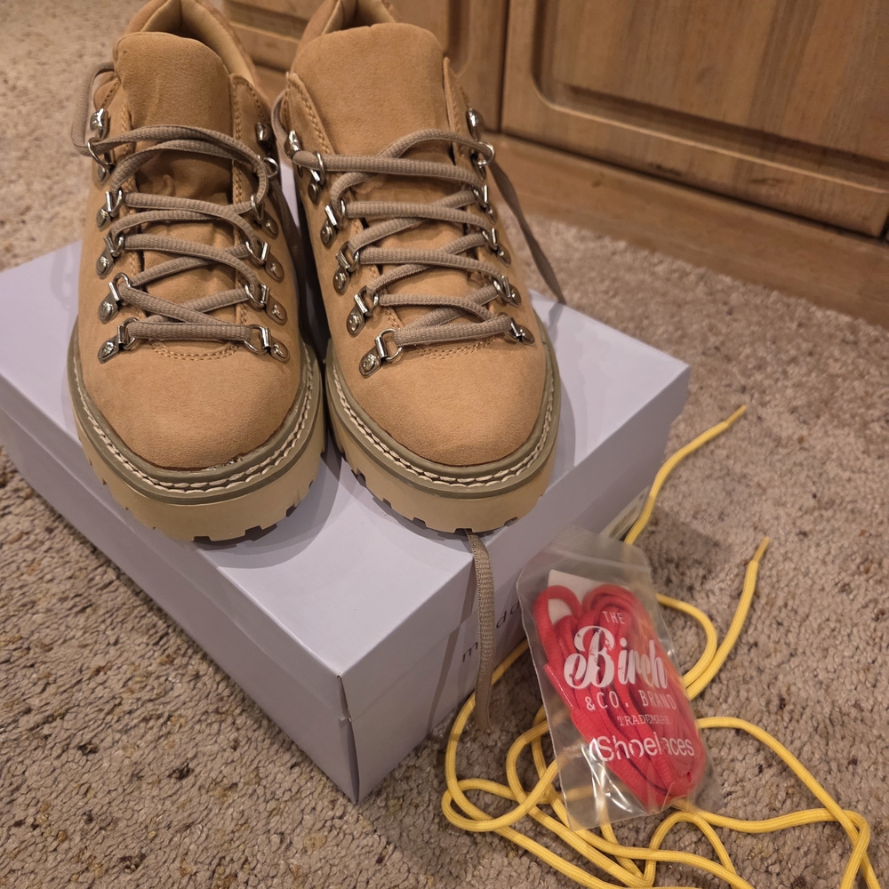 Madden Girl Tan Ankle Boots